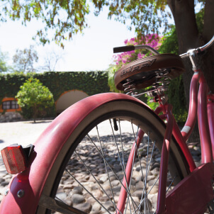 Bicicleta para la movilidad en Casa El Molino